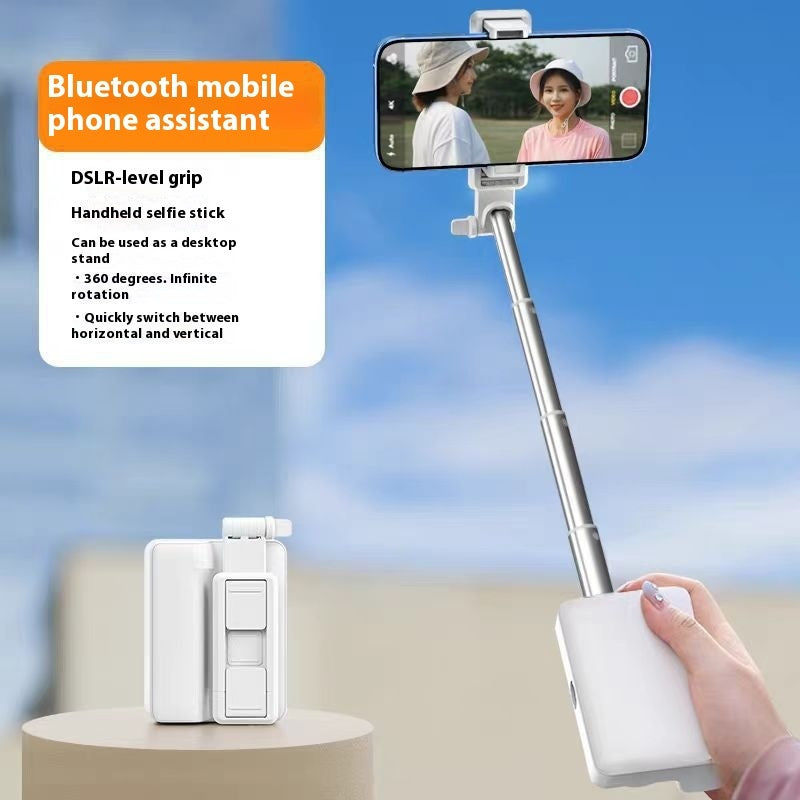 Multifunctional Fill Light Telescopic Stable Selfie Stick